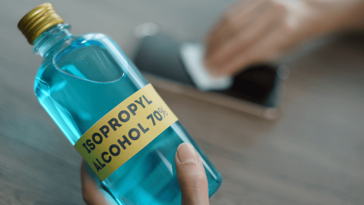 Isopropyl Alcohol Structure