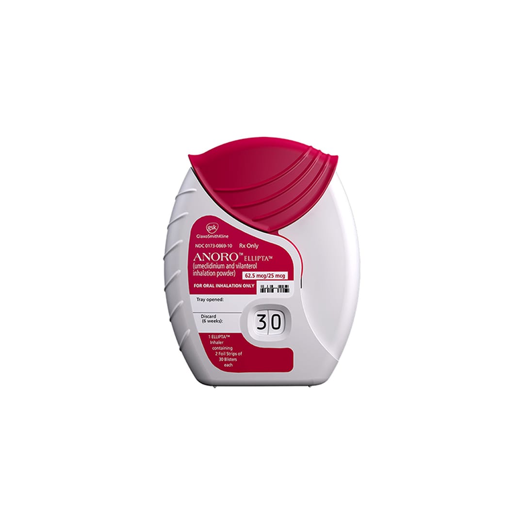 Anoro Ellipta Inhaler 2 Anoro Ellipta Inhaler - Image 2