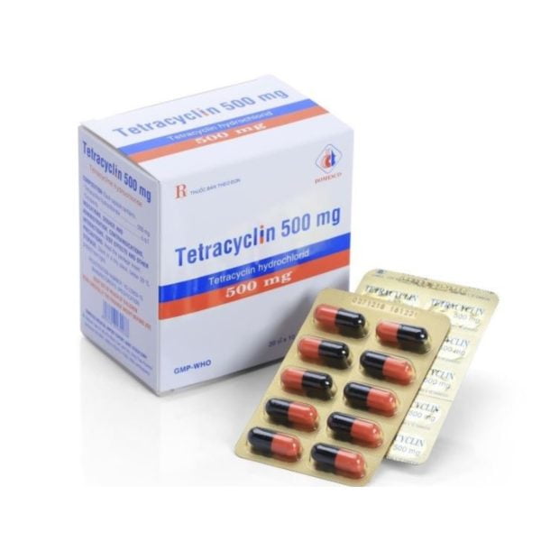 Tetracycline scaled