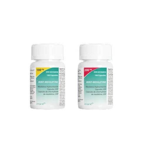 mexiletine bottle 100mg 200mg