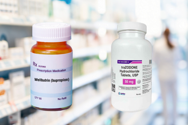 wellbutrin and trazodone combination side effects