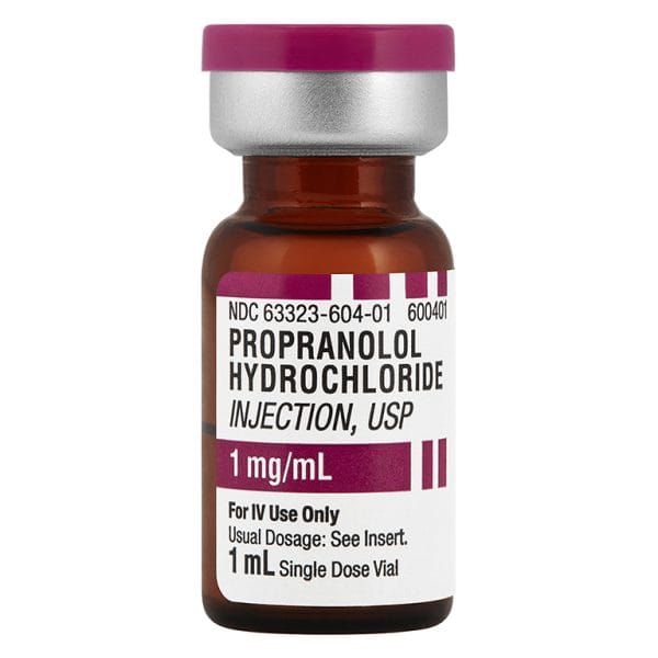 Propranolol HCL Injection Vial