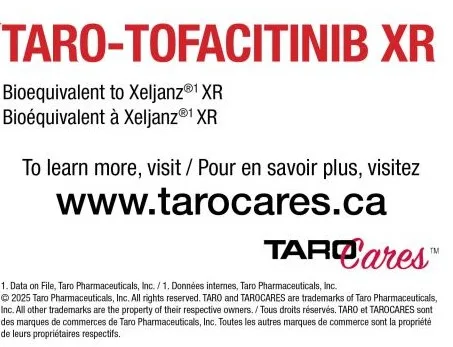 Taro-Tofacitinib XR