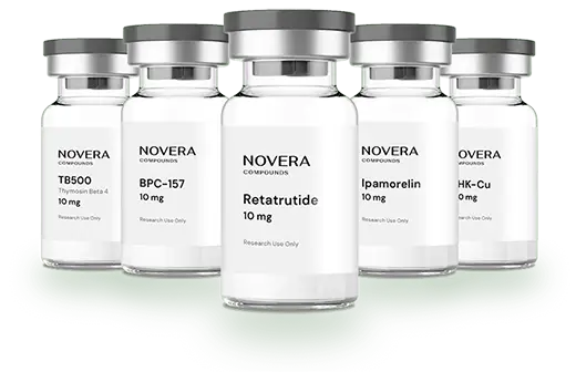 Novera peptide vials